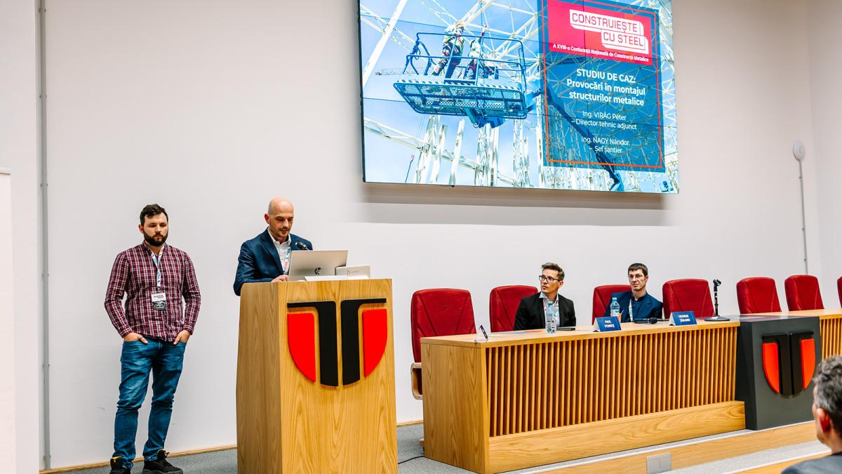 KÉSZ Románia szakmai előadással vett részt a Fémszerkezetek Országos Konferenciáján