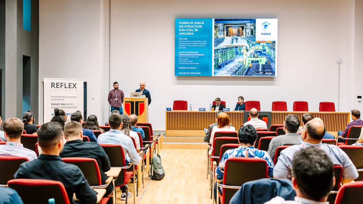 KÉSZ Románia szakmai előadással vett részt a Fémszerkezetek Országos Konferenciáján