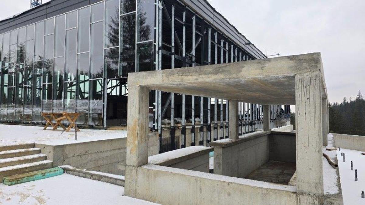 The structure of the Covasna SPA &amp; Wellness Center has been completed