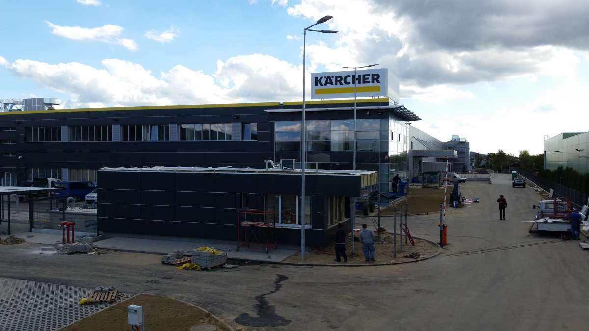 Kaercher industrial hall