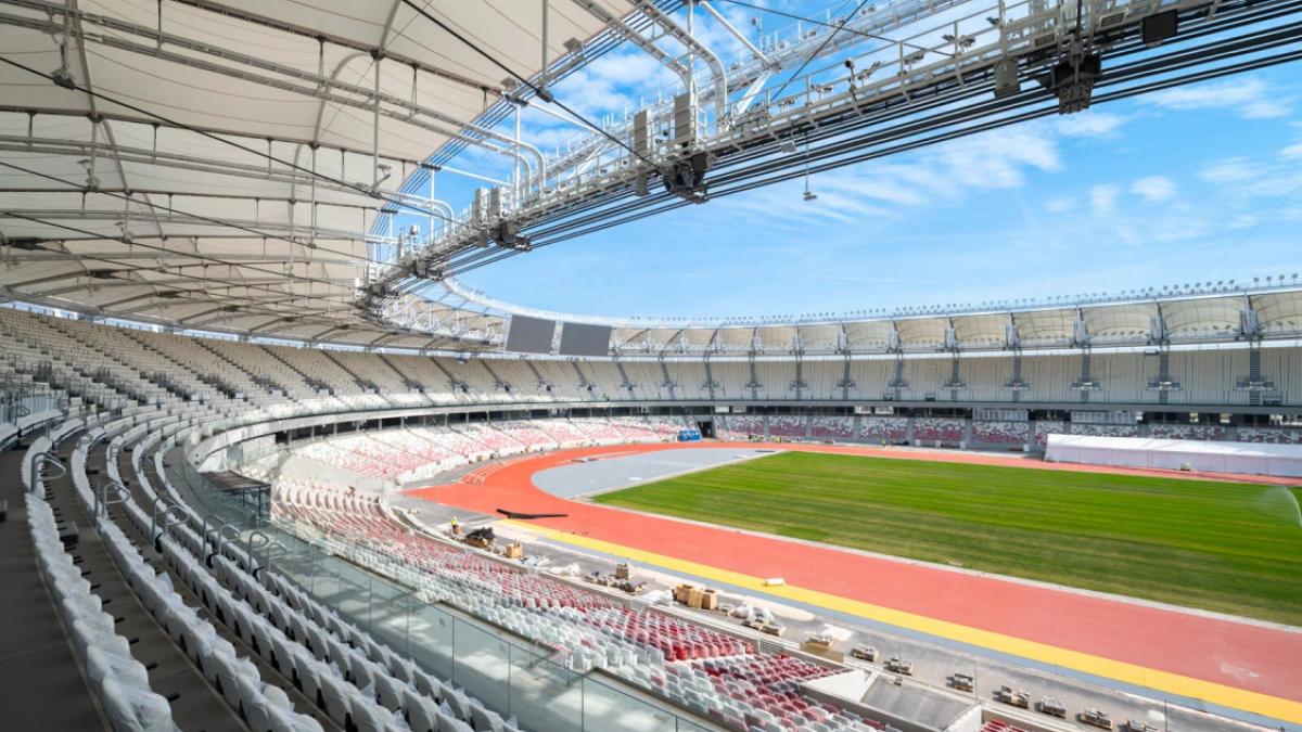 Design of the Athletic Stadium