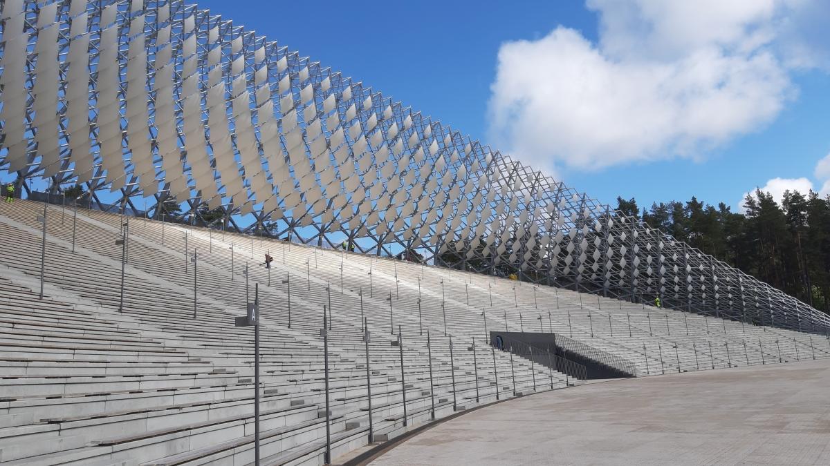 Proiectarea scenei în aer liber Riga