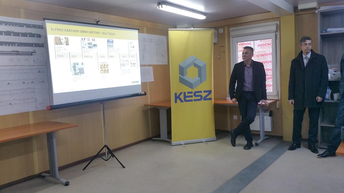 Kaercher industrial hall