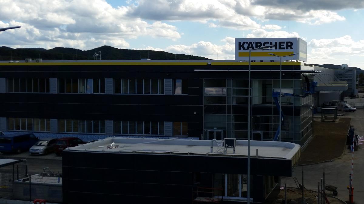 Kaercher industrial hall