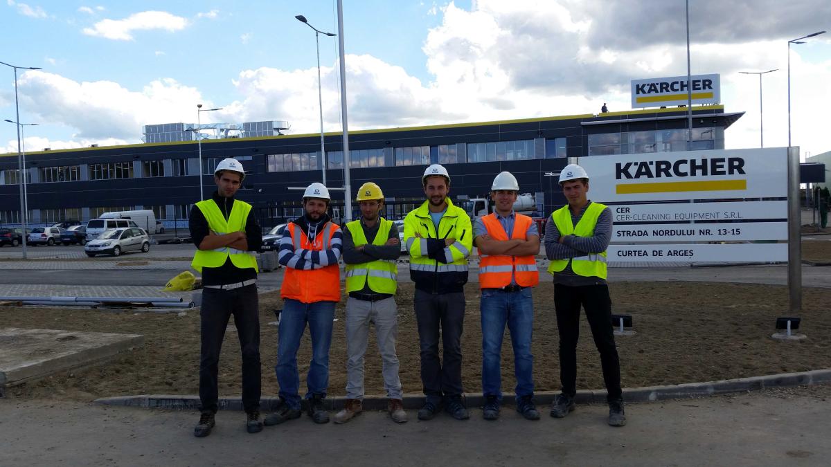 Kaercher industrial hall