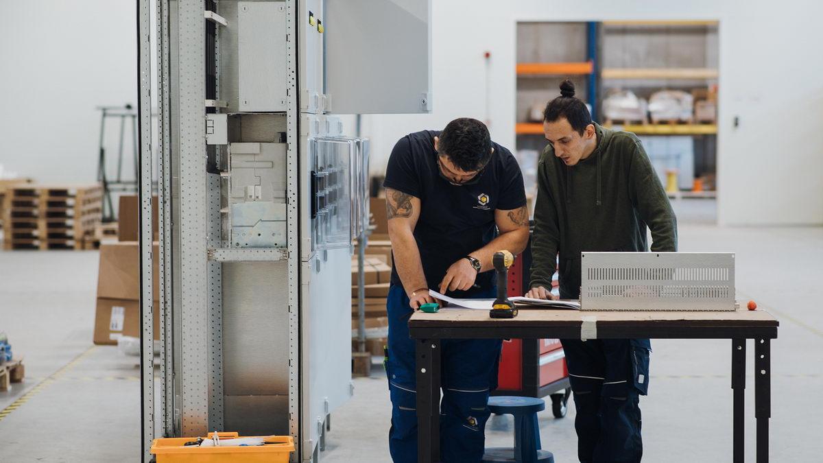 Electrical installation works for buildings