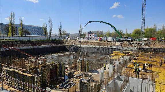 Construcția Corallis Apartments avansează în mod constant