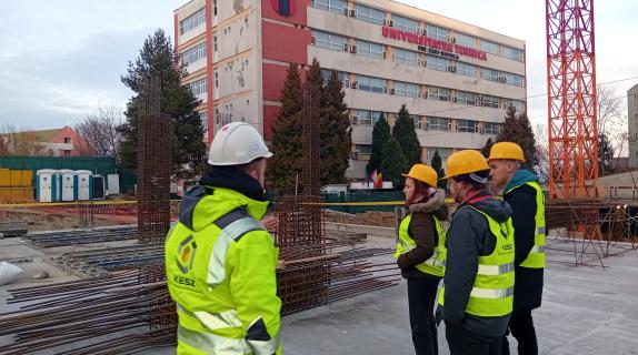 Experiență practică la KÉSZ România – Noaptea Companiilor și vizită pe șantier pentru câștigători